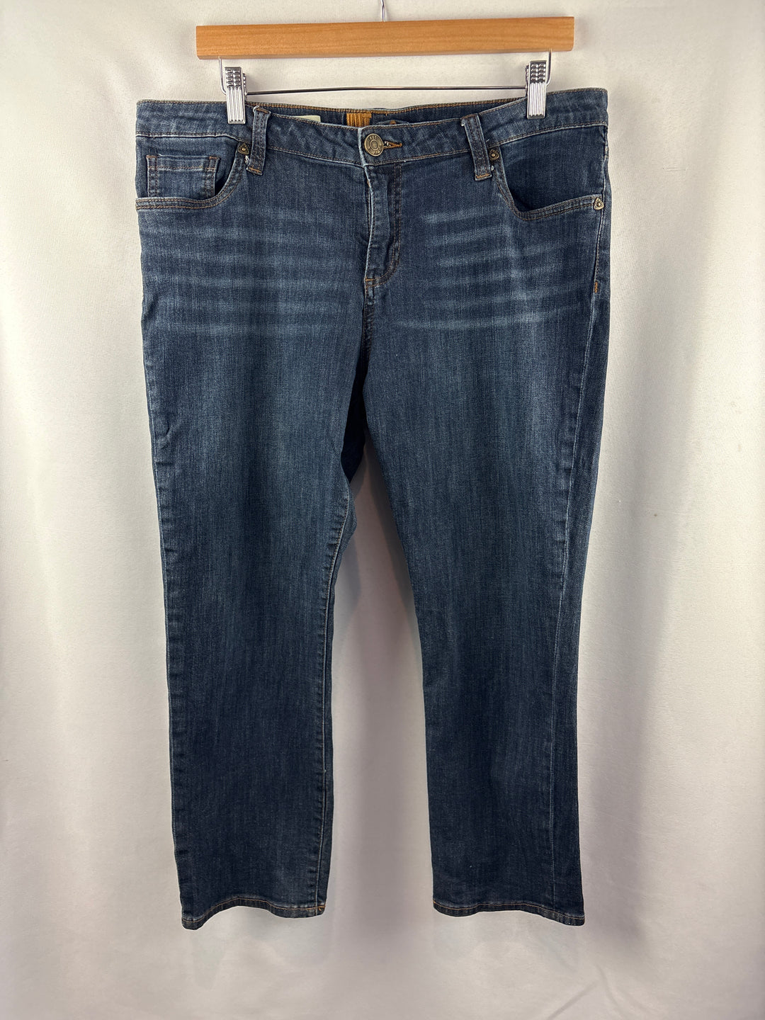 Women’s Kut from the Kloth Size 14 Dark Wash Blue Skinny Jeans