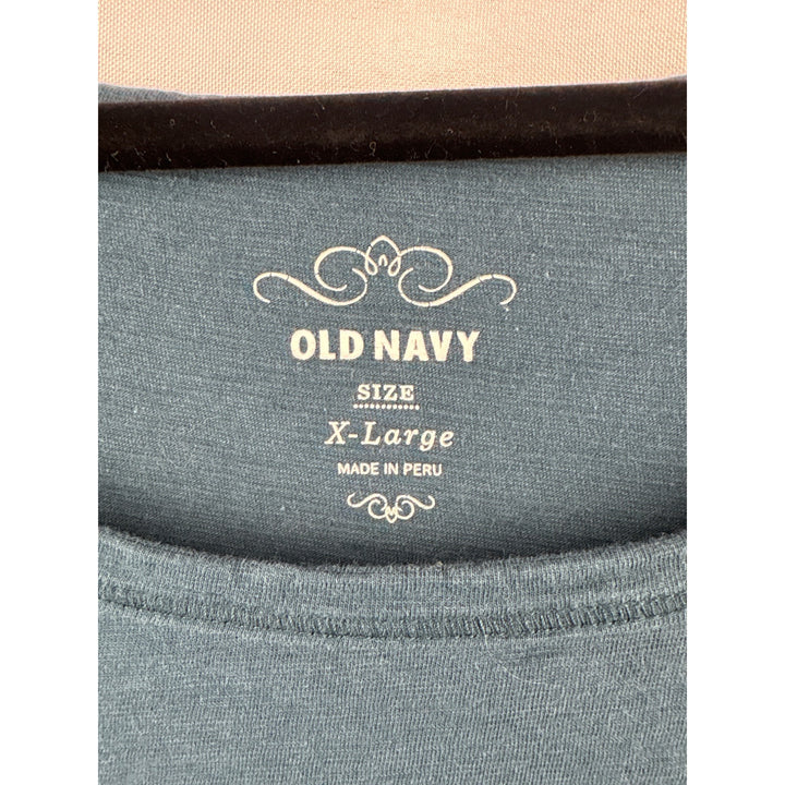 Old Navy Womens X-Large Heart Knot Graphic Long Sleeve Tee