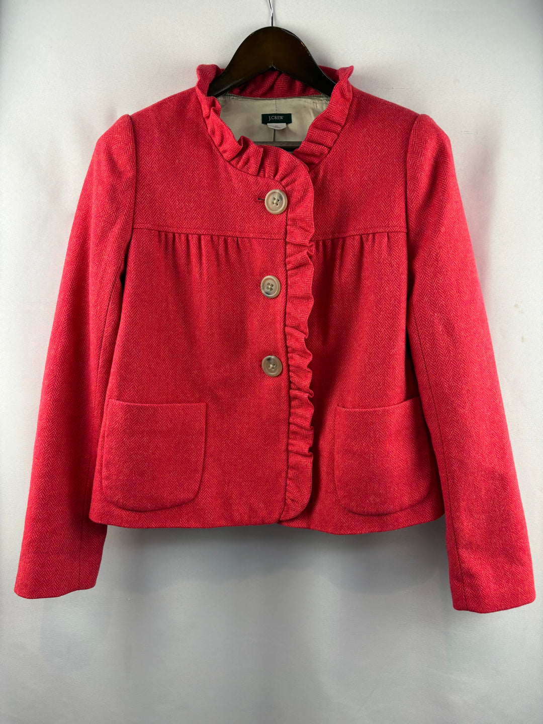 Women’s J.Crew Size Tall 8 Reddish Coral Blazer