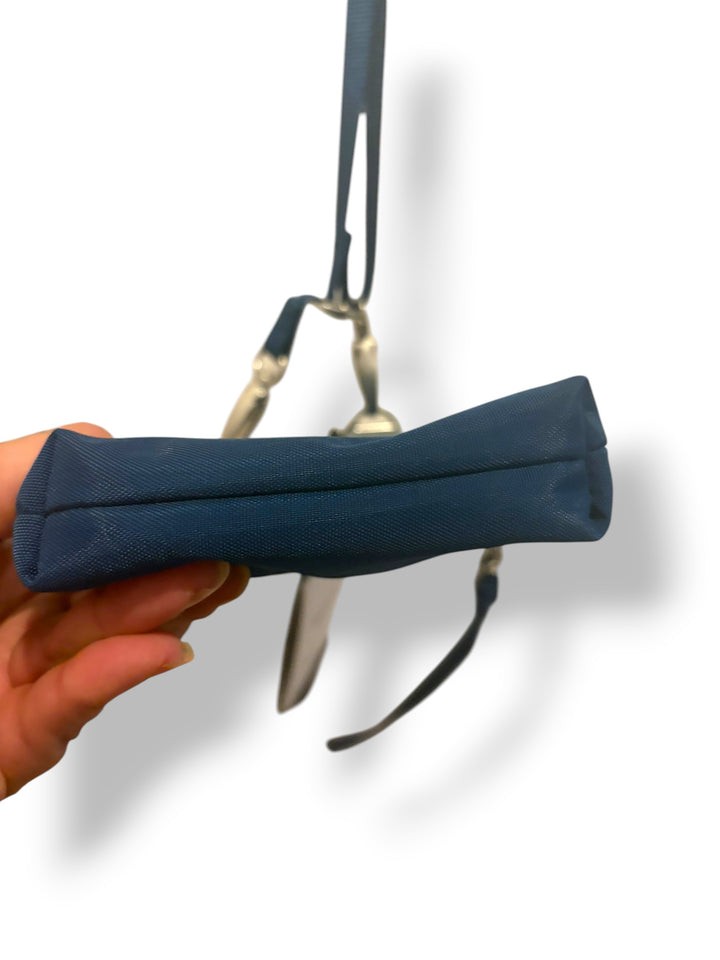 Baggallini Bryant Pouch Navy Blue Mini Crossbody RFID Cell Phone Bag NWT