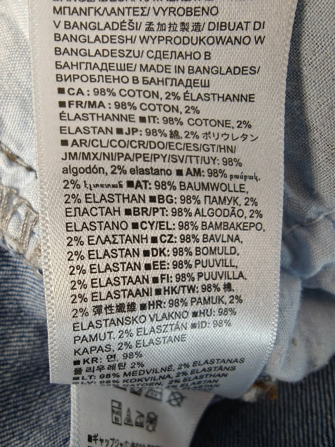 Mens Gap Original Straight Jeans Blue 36x32