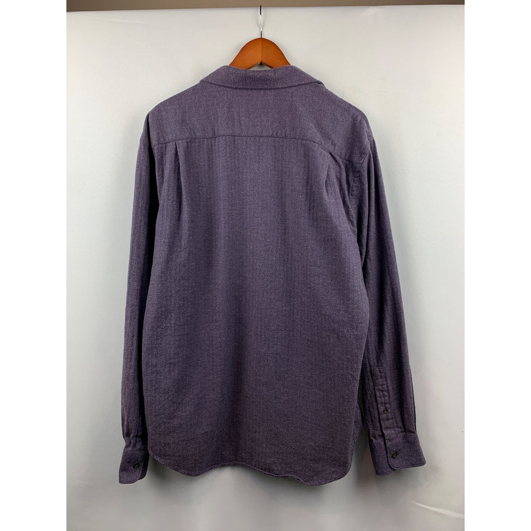 Men’s JS. A. Bank Purple Long Sleeve Button Up Shirt Size L