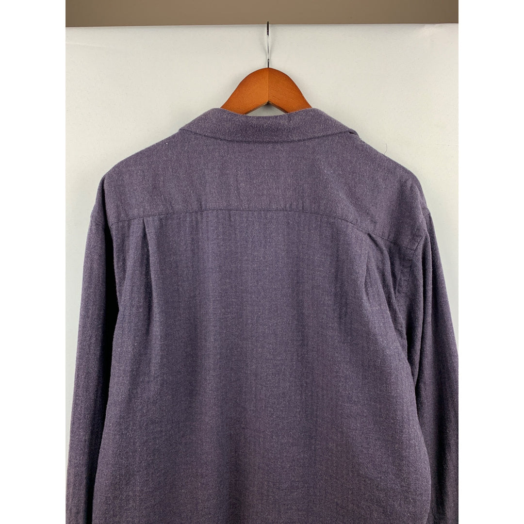 Men’s JS. A. Bank Purple Long Sleeve Button Up Shirt Size L