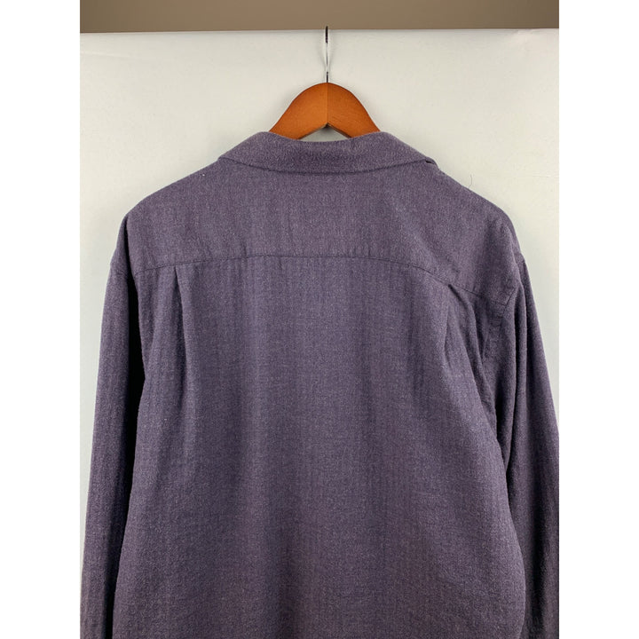 Men’s JS. A. Bank Purple Long Sleeve Button Up Shirt Size L