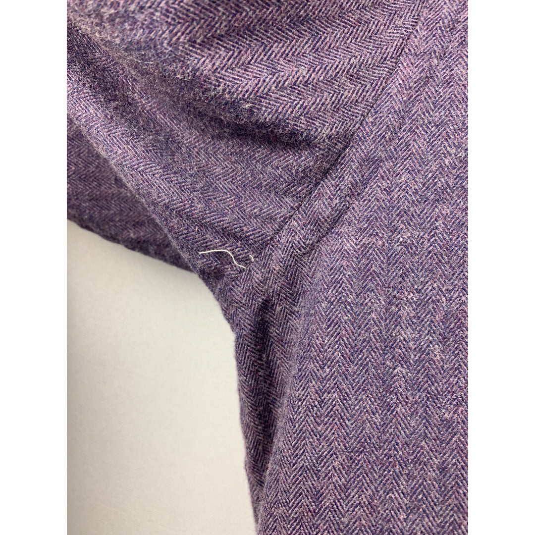 Men’s JS. A. Bank Purple Long Sleeve Button Up Shirt Size L