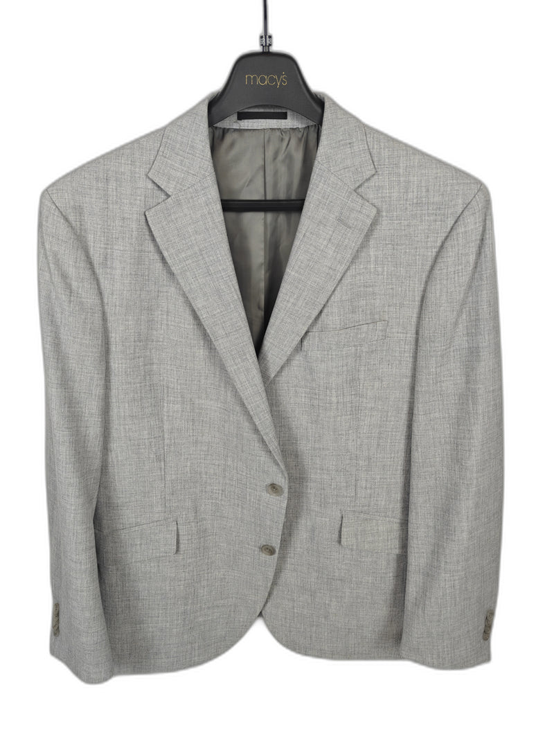 Kenneth Cole New York Men's 48R Light Gray Sport Coat Blazer Stretch Classic Fit