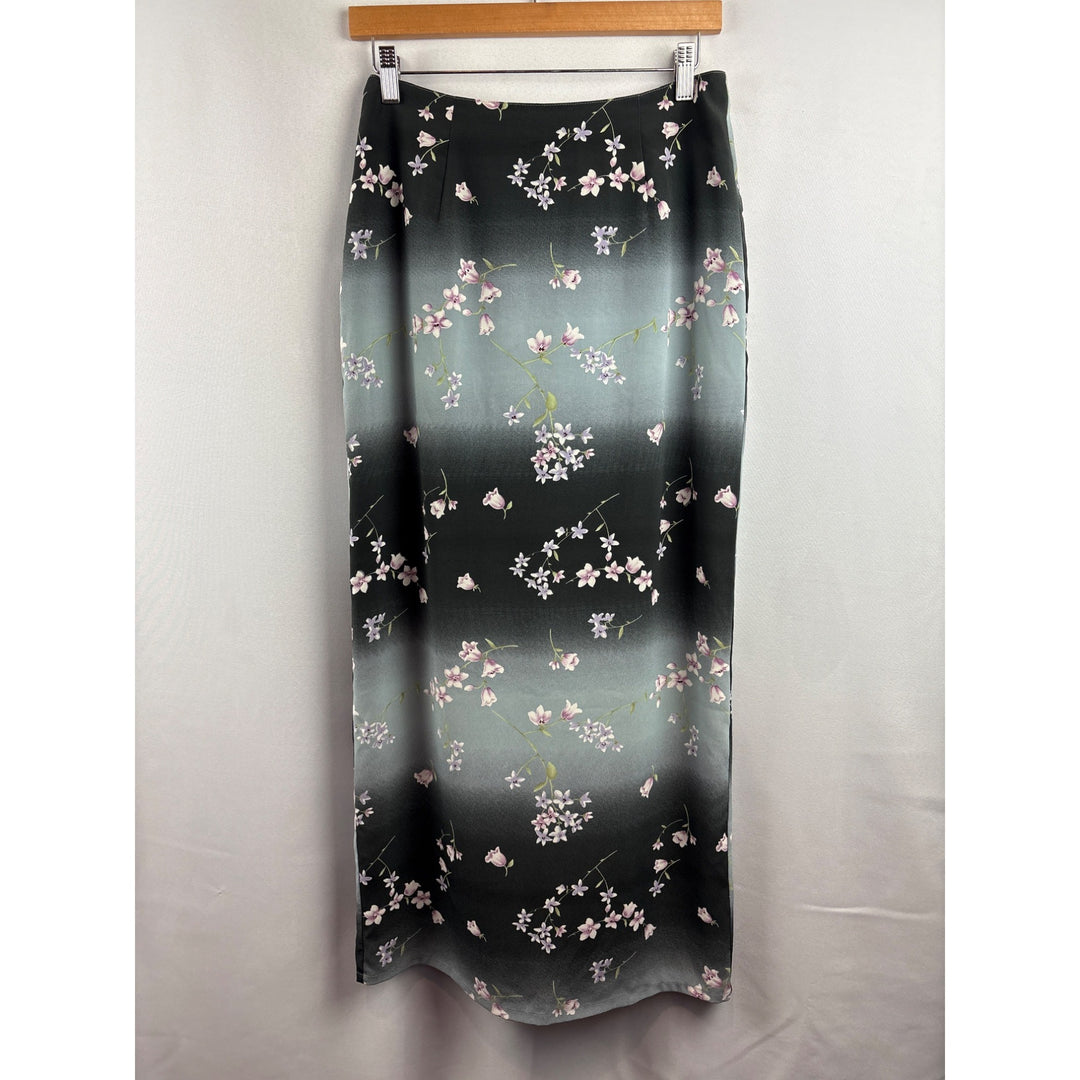 Jay Jacobs Womens Floral Gradient Skirt Size 7