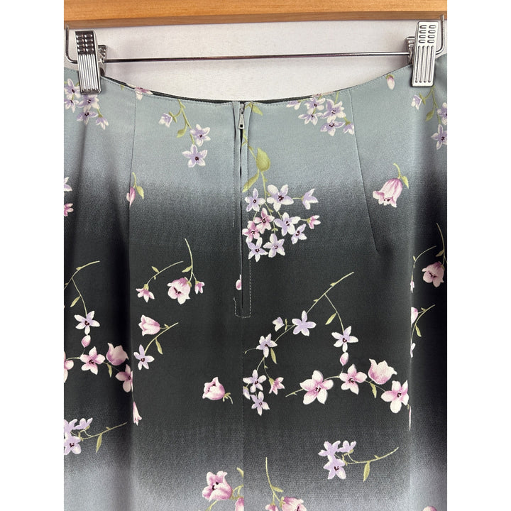 Jay Jacobs Womens Floral Gradient Skirt Size 7