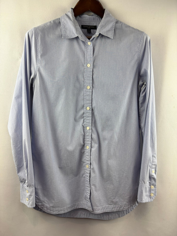 Men’s Banana Republic Small Light Blue Button Up