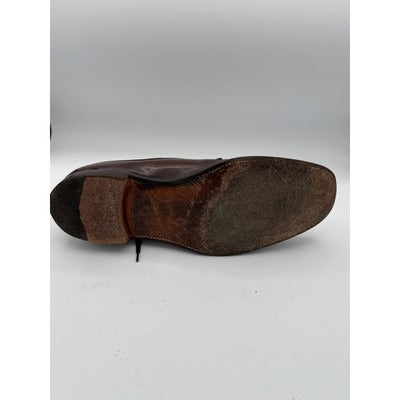 Men’s Alan Mcafee 10 Oxfords Dress Wingtip Brown Leather England Shoes
