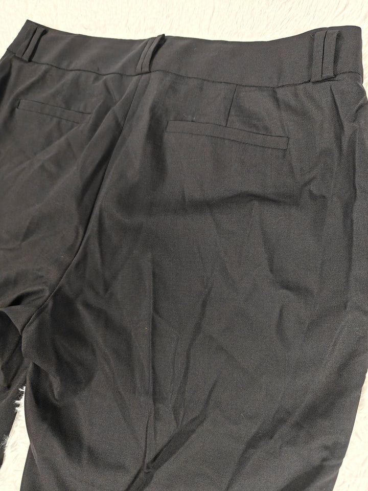 Womens Banana Republic Jackson Fit Black Dress Pants Size 12L