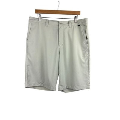 TravisMathew Mens 36 White Golf Shorts