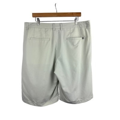TravisMathew Mens 36 White Golf Shorts