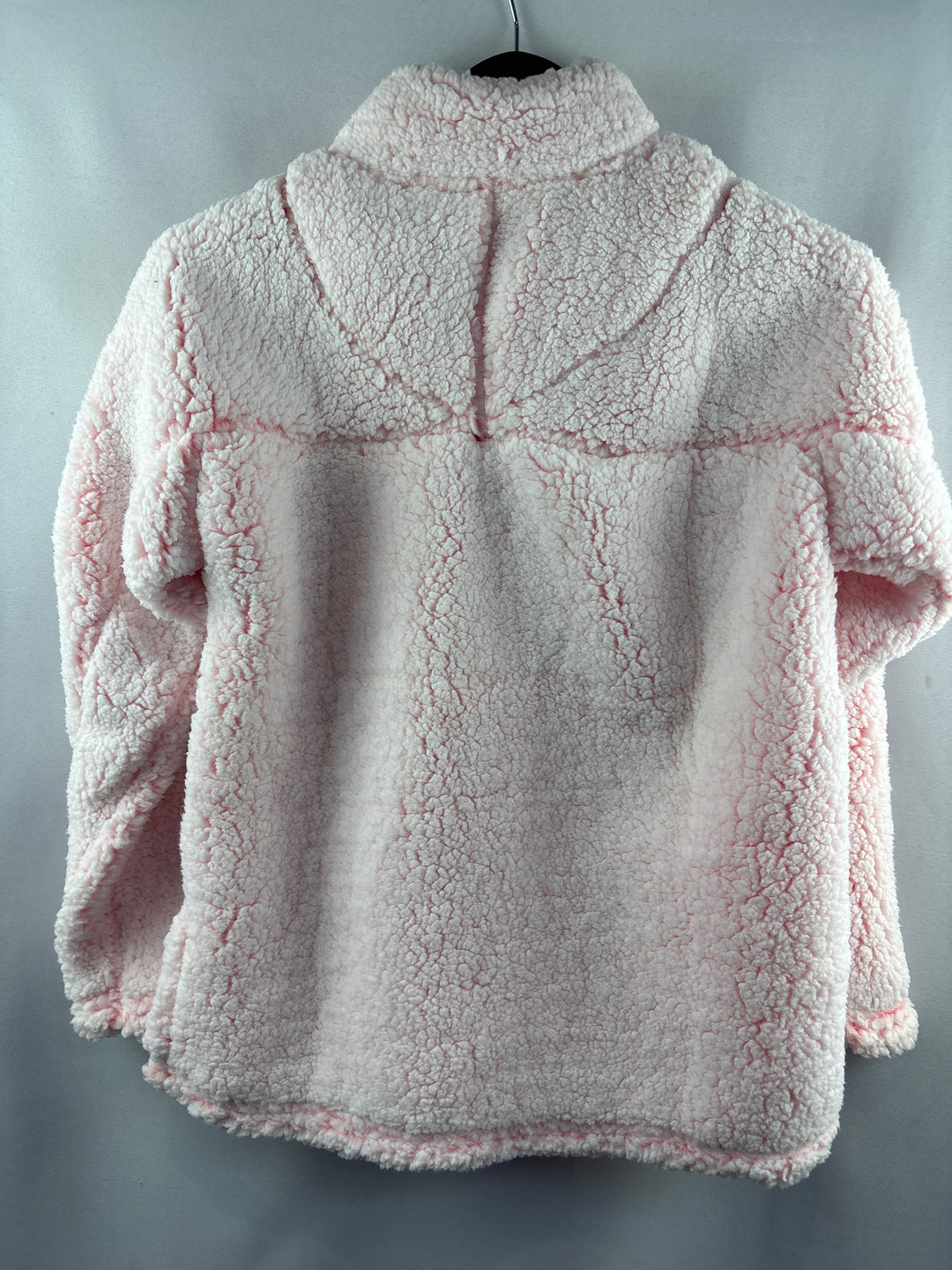 Women’s Blue Star Small Icy Pink Sherpa Pullover
