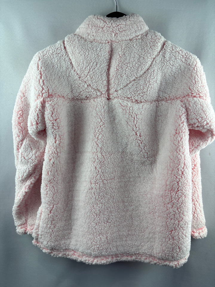 Women’s Blue Star Small Icy Pink Sherpa Pullover