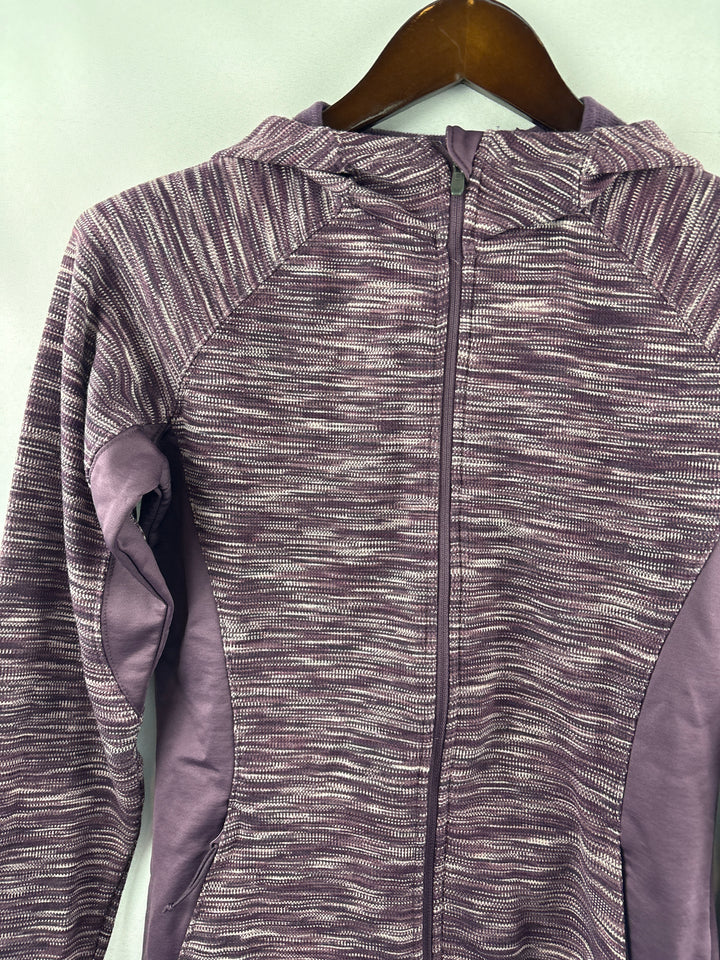Women’s Columbia Small Purple Zip-Up Hoodie