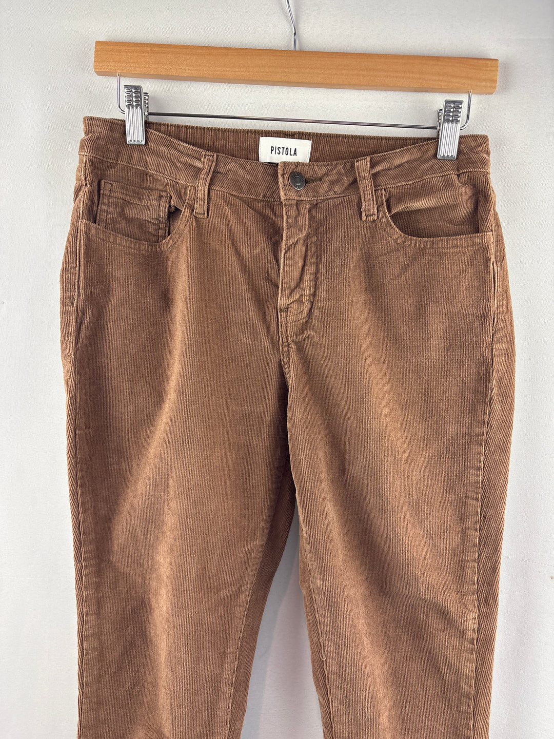 Women’s Pistola Size 28 Brown Corduroy Pants