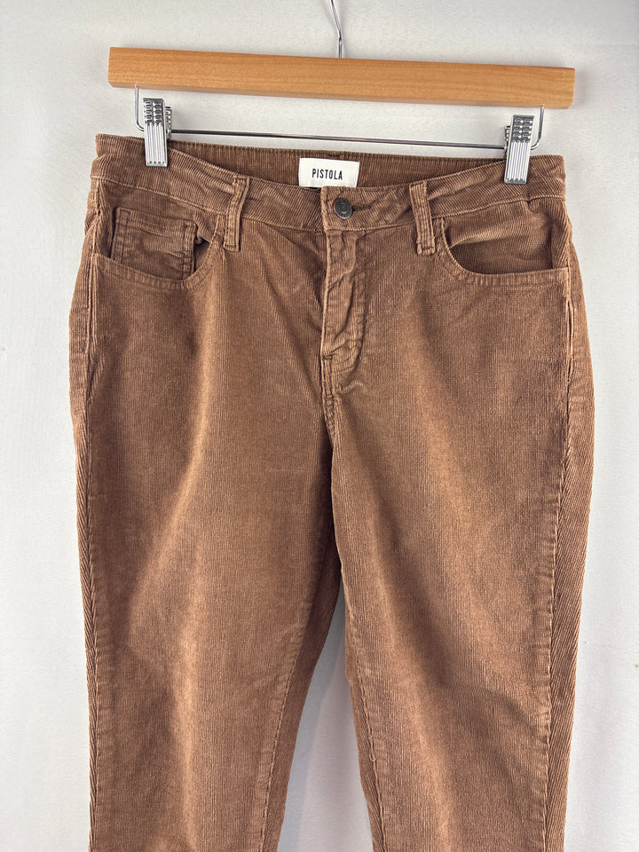 Women’s Pistola Size 28 Brown Corduroy Pants