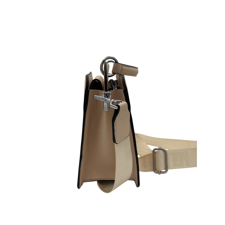 Women’s MilanChiva Beige handbag w/ detachable crossbody & coin purse