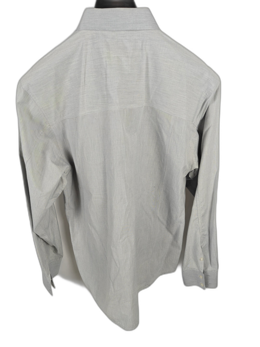 Men’s Five Four Long Sleeve Button-Up Shirt Gray 2XL