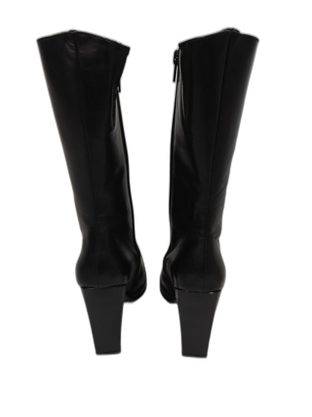 Women Charles David Knee High Boots Black Size 10