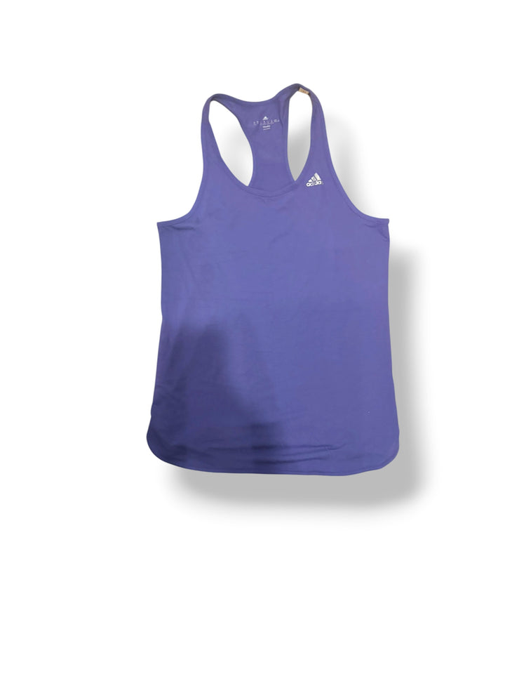 Adidas Purple Climalite Racerback Workout Tank Top Athletic Size Medium