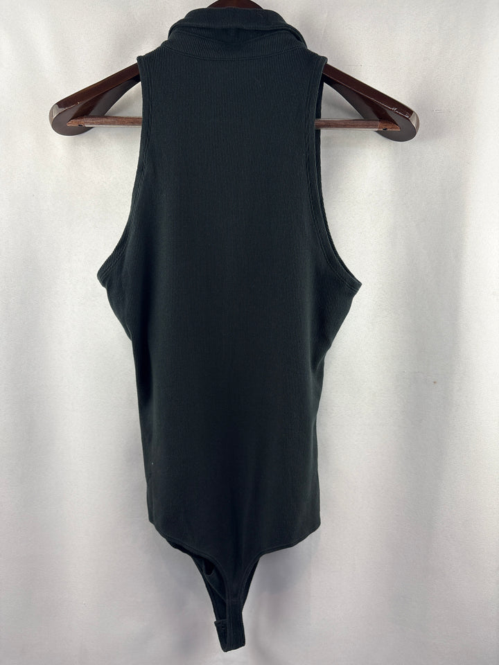 Women’s Abercrombie &amp; Fitch Large Black Sleeveless Bodysuit