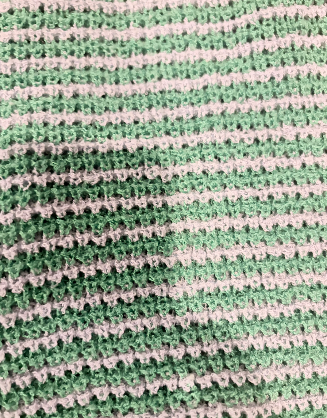 Zara Green Gray Striped Knit Drawstring Shorts Size Large Lounge Coastal
