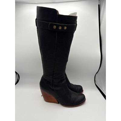 Women’s Size 7 1/2 Kork-Ease Leather and Suede Boots