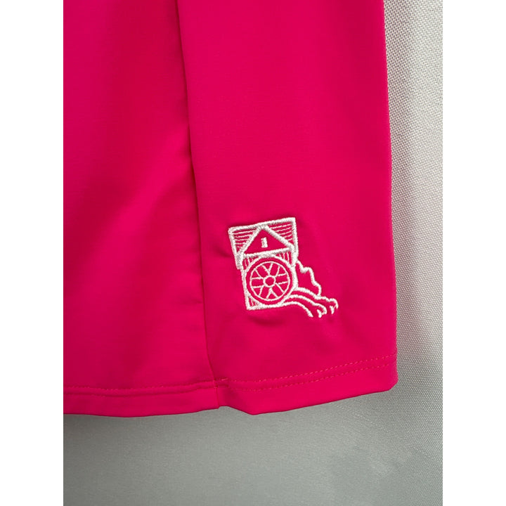 Kinöna Womens Pink Sleeveless Golf Top S Made In Philippines