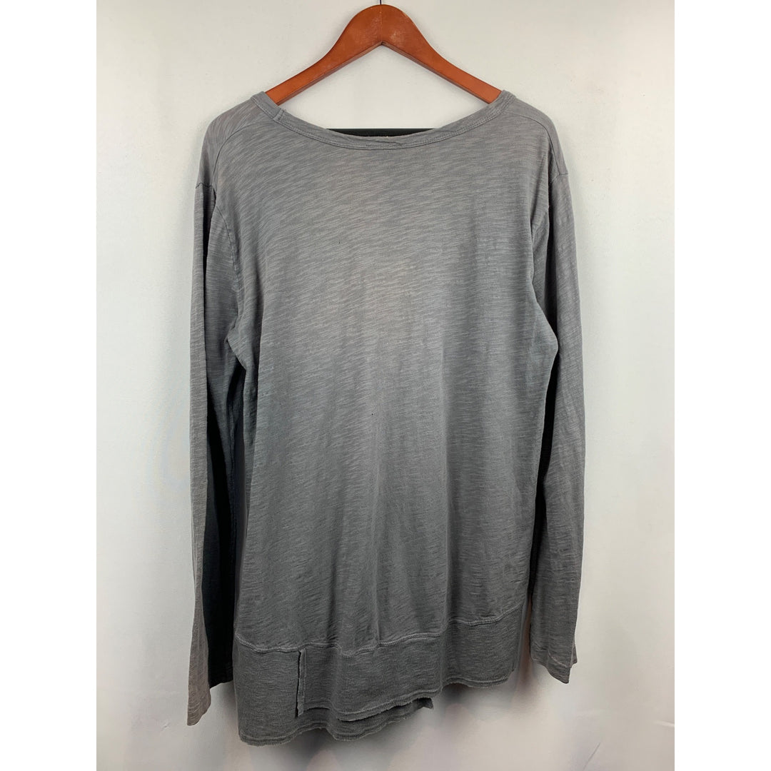 Women’s Wilt Gray Long Sleeve Shirt Size M