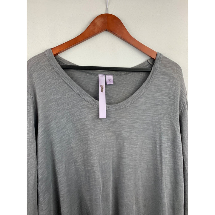 Women’s Wilt Gray Long Sleeve Shirt Size M