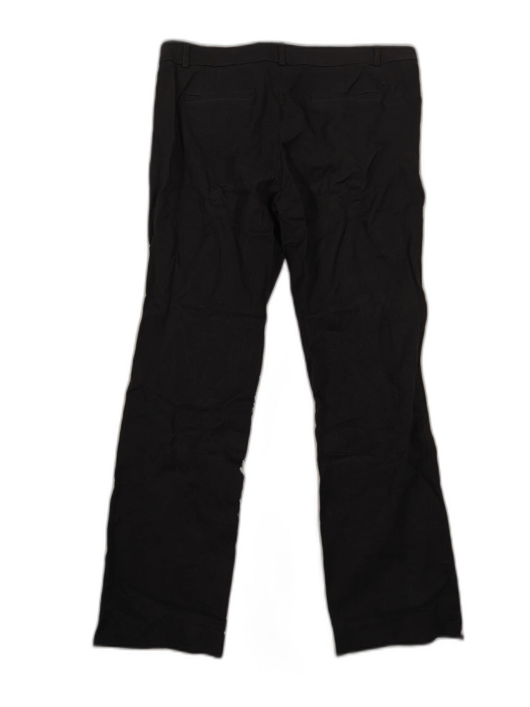 Womens Banana Republic Sloan Dress Pants Black Size 14L