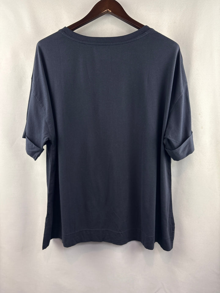 Women’s LOGO Principles XL Navy Blue Short Sleeve Shirt