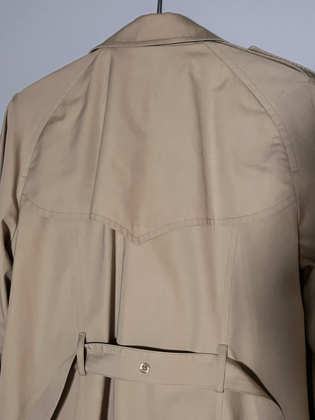 Vintage Women's London Fog Khaki Trench Coat Size 12