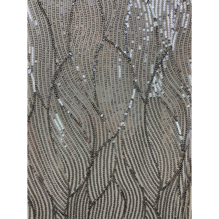 Women’s Fore Sequin Champagne Long Dress Size M