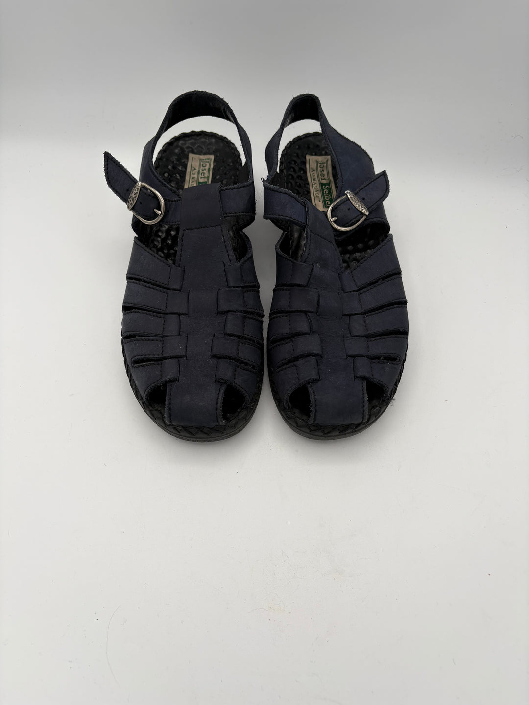 Women’s Josef Seibel Size 8 Navy Blue Air Massage Sandals