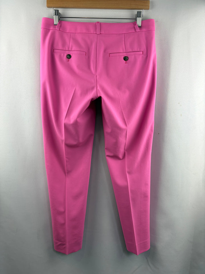Women’s Banana Republic Size 4 Bright Pink Pleated Slacks
