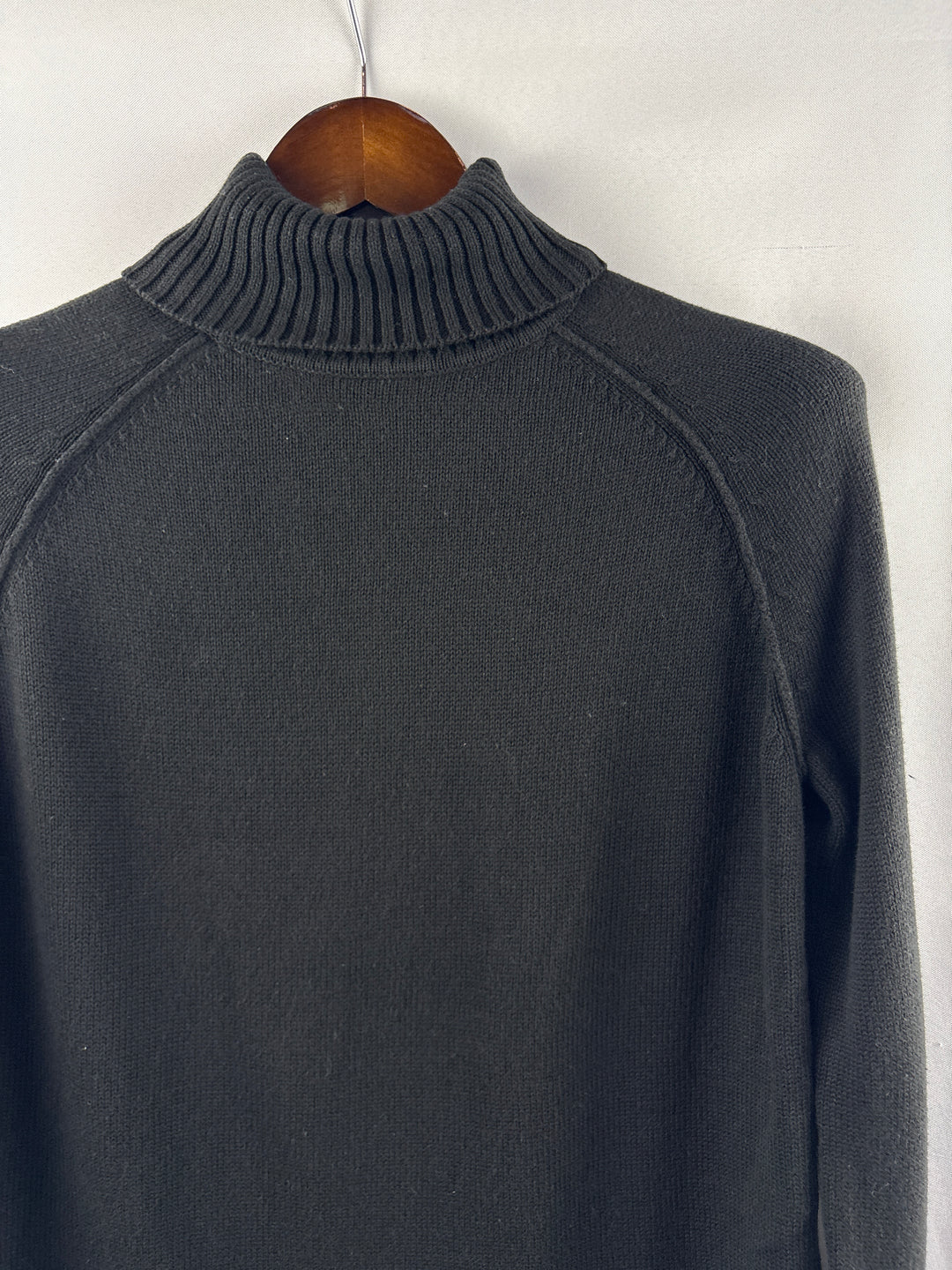 Women’s Jeanne Pierre Small Black Turtleneck Sweater