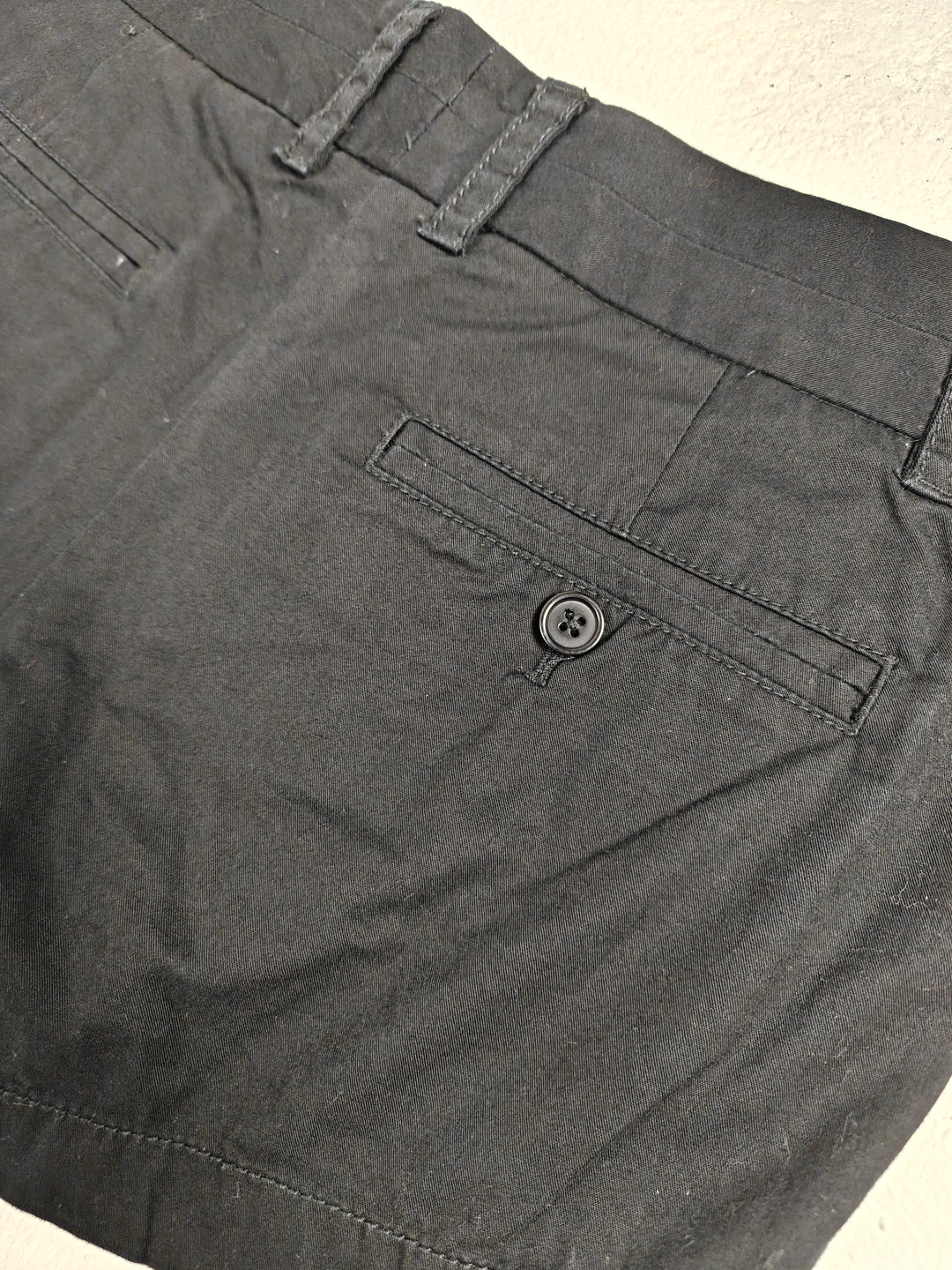 Women J.Crew Chino Shorts Black Size 0