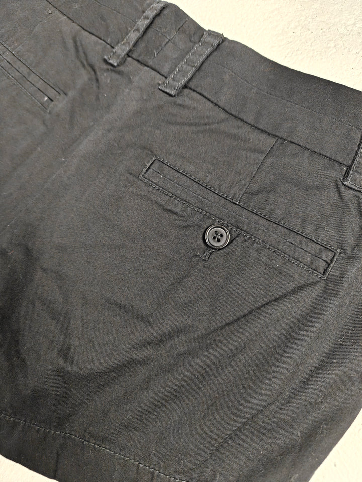 Women J.Crew Chino Shorts Black Size 0
