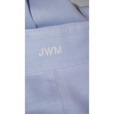 J. Hilburn Mens Blue Button-Down Dress Shirt Size 16/34 Cotton