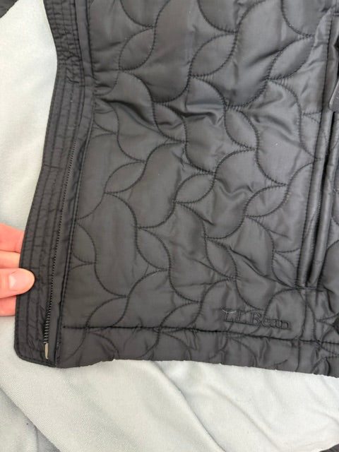 L.L.Bean Women’s 3‑in‑1 Jacket – Black Shell &amp; Removable Insulated Liner SzL