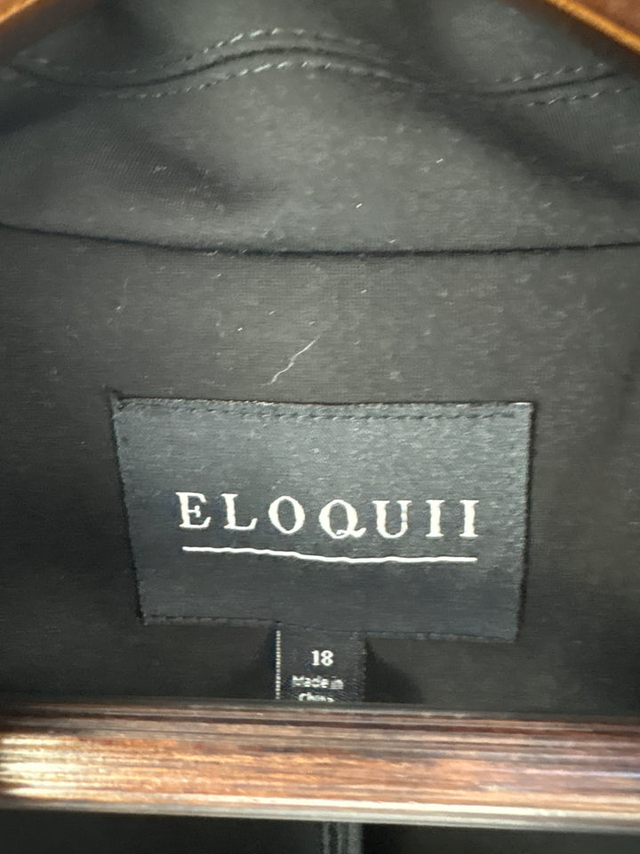 Women’s Eloquii Size 18 Black Suit Jacket