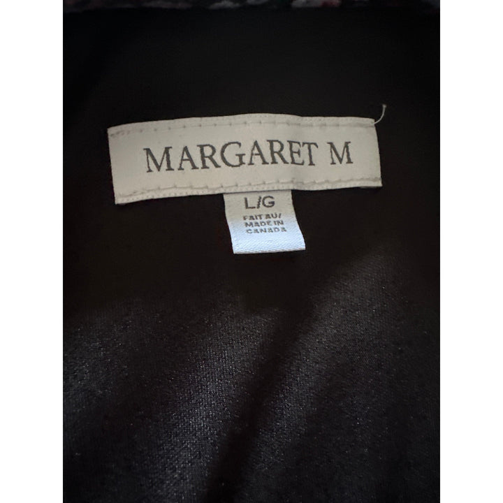 Margaret M Sporty Floral Miniskirt w/drawstring Sz L