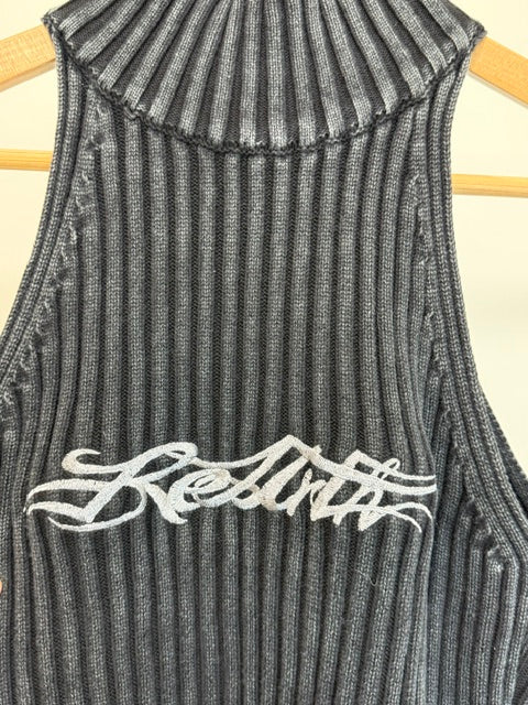 Cider Ribbed “Rebirth” Tank - Medium Grey SzXL NWT