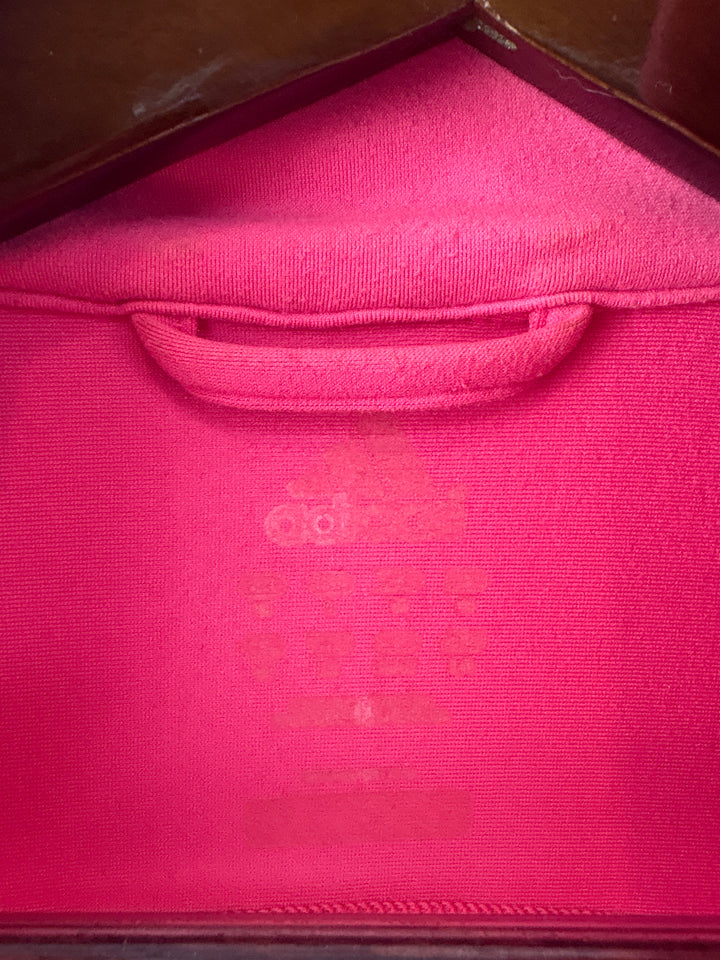 Women’s Adidas Medium Bubblegum Pink Zip-Up Jacket