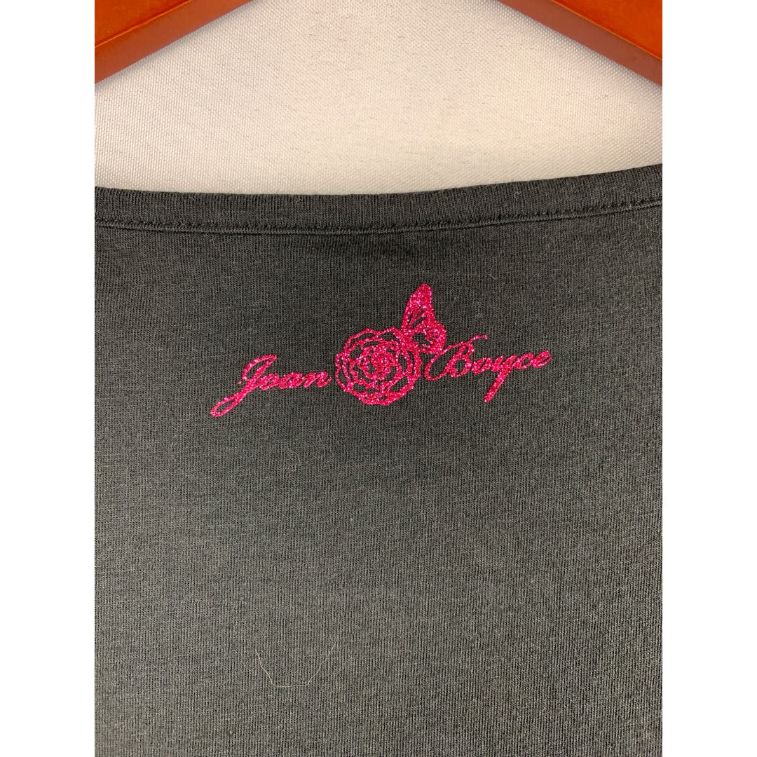 Joan Boyce Sport Black T-Shirt XS