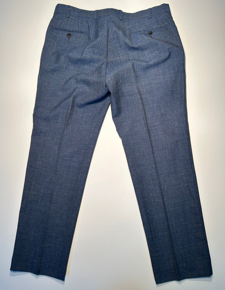 Lauren Ralph Lauren Men’s 42R Blue Wool Linen Blend Blazer Sport Coat