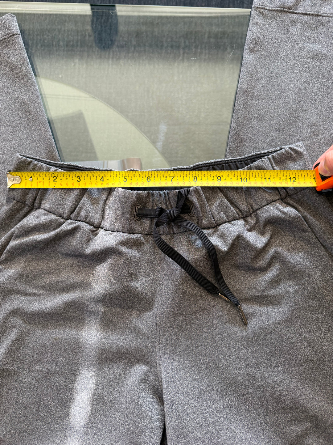 Lululemon Heathered Grey Tapered Pull-On Pants